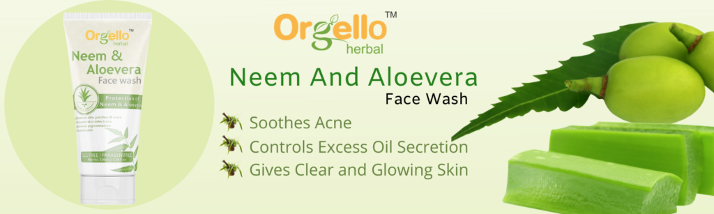 neem face wash banner
