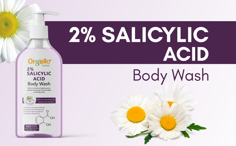 SALICYLIC ACID BODY WASH 1