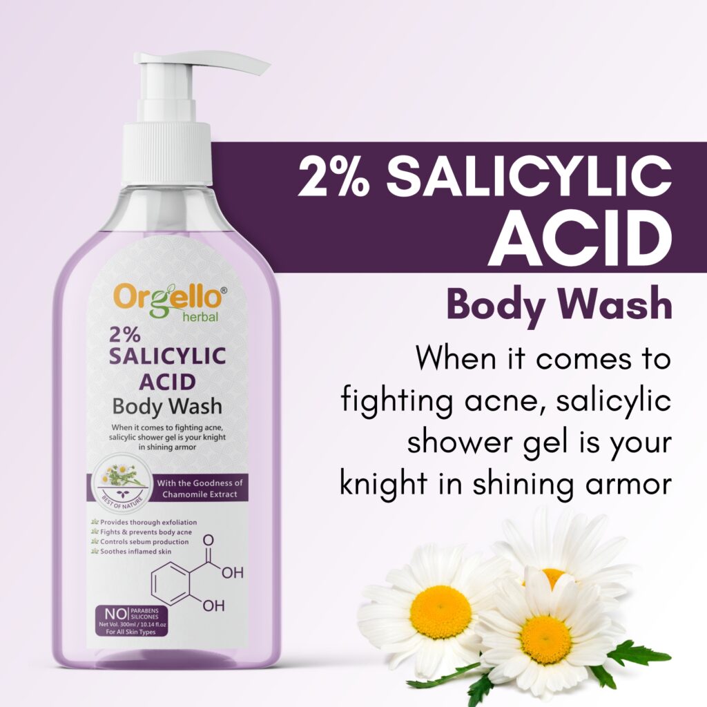 SALICYLIC ACID BODY WASH 1